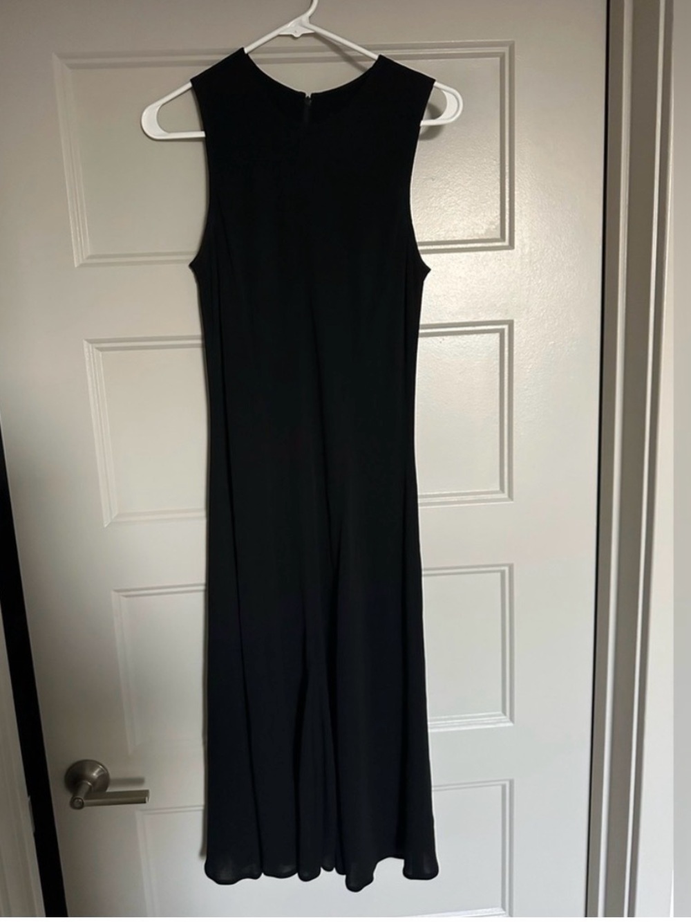 Vintage Lida Baday Black Midi Dress